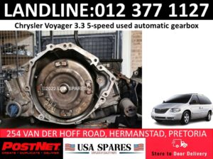 Chrysler Voyage 3.3 4-speed used automatic gearbox for sale