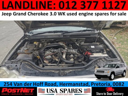 Jeep Grand Cherokee 3.0 V6 used engine spares for sale
