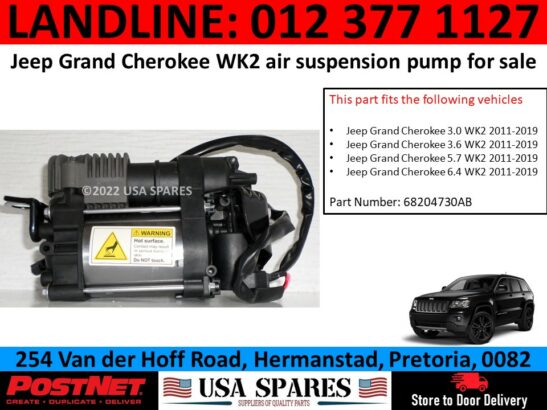 Jeep Grand Cherokee WK2 air suspension pump for sale