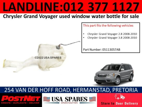 Chrysler Grand Voyager used windscreen washer bottle for sale