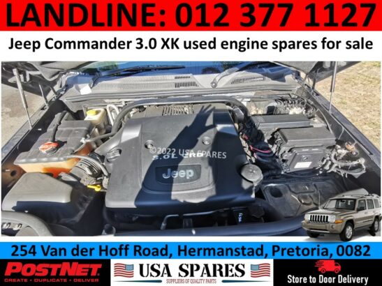 Jeep Commander 3.0 V6 used engine spares for sale