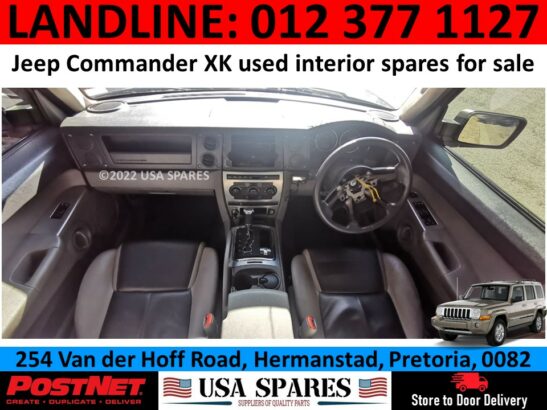 Jeep Commander XK used interior spares parts for sale