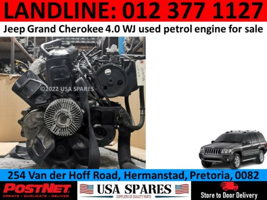 Jeep Grand Cherokee 4.0 WJ V8 used engine for sale