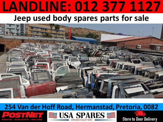 Jeep used body spares parts for sale