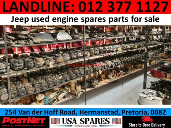 Jeep used engine spares parts for sale