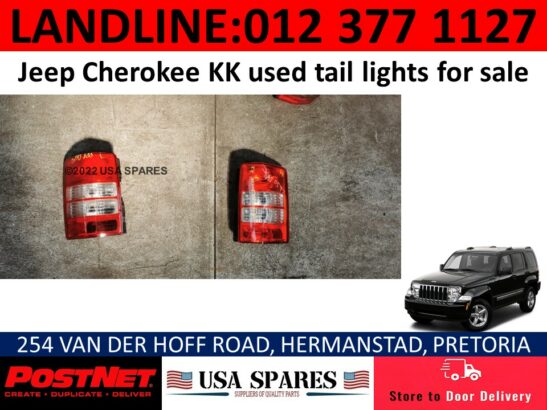 Jeep Cherokee Liberty KK used tail lights for sale