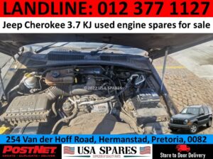 Jeep Cherokee Liberty 3.7 V6 used engine spares for sale