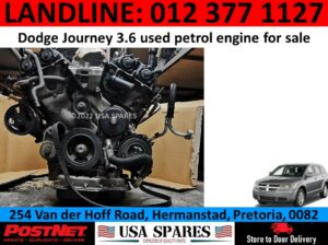 Dodge Journey 3.6 V6 used engine for sale