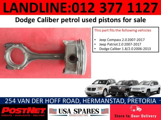 Dodge Caliber used piston and conrod for sale
