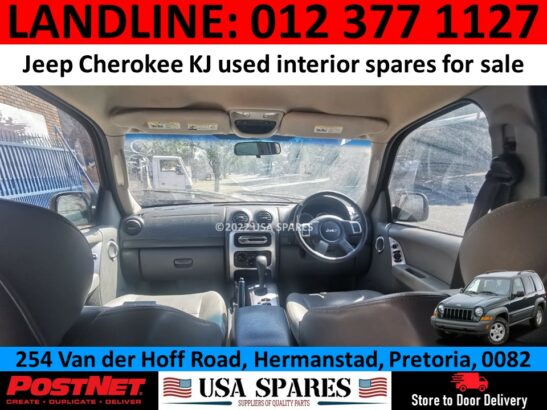 Jeep Cherokee Liberty KJ used interior spares parts for sale
