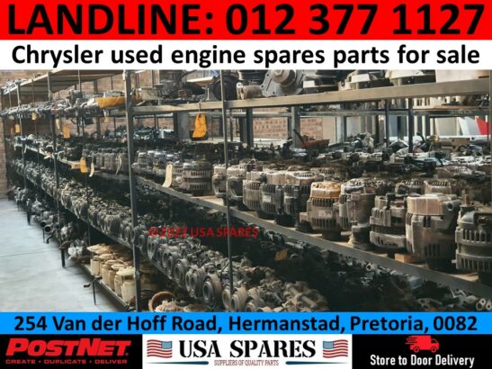 Chrysler used engine spares parts for sale