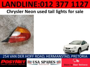 Chrysler Neon used tail light for sale