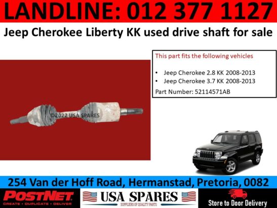 Jeep Cherokee Liberty KK used drive shafts for sale