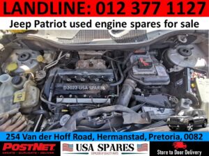 Jeep Patriot petrol used engine spares for sale