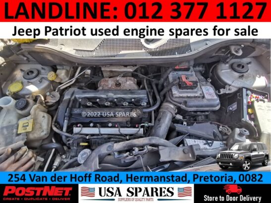 Jeep Patriot petrol used engine spares for sale