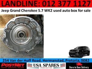 Jeep Grand Cherokee 5.7 Wk2 used automatic gearbox for sale