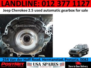 Jeep Cherokee Liberty 2.5 KJ used automatic gearbox for sale