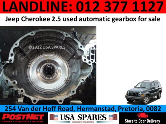 Jeep Cherokee Liberty 2.5 KJ used automatic gearbox for sale