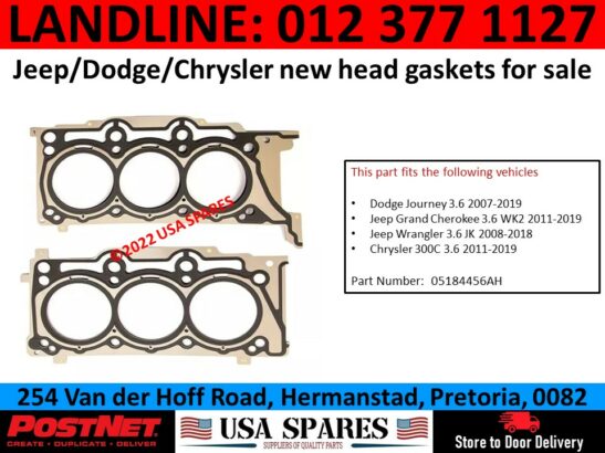 Jeep Grand Cherokee 3.6 WK2 petrol new cylinder head gasket for sale