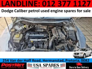 Dodge Caliber petrol used engine spares for sale