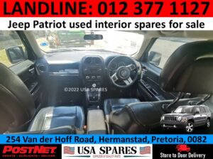 Jeep Patriot used interior spares parts for sale