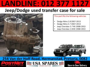 Dodge Nitro used transfer case and other parts for sale