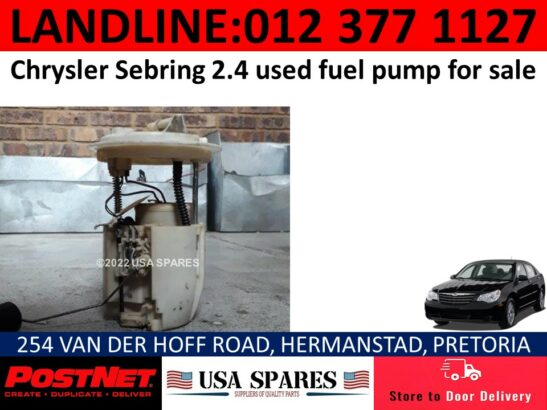 Chrysler Sebring used fuel pumps for sale