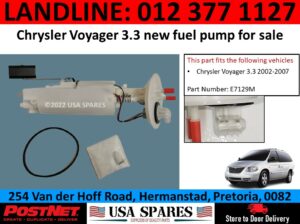 Chrysler Voyager 3.3 new fuel pump for sale