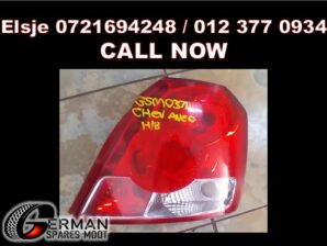 Chev Aveo used taillight and spares and parts for sale
