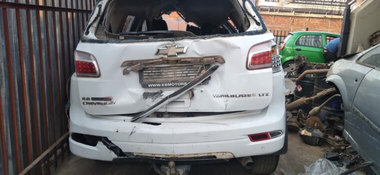 Chev Trailblazer stripping for used spares parts for sale