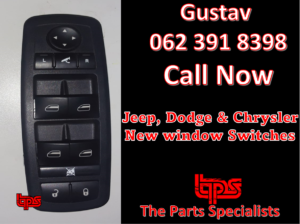 Jeep, Dodge & Chrysler new window switches and spares parts for sale