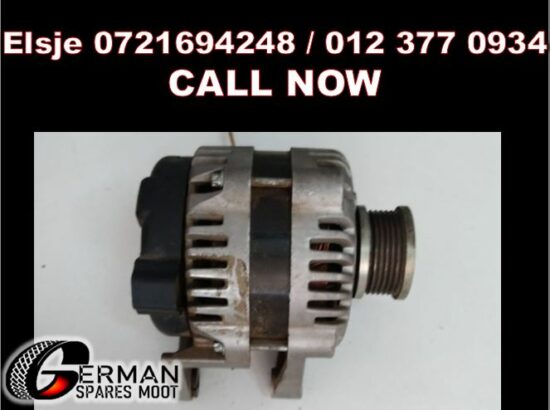 Chev Cruze F18D4 1.8 used alternator and spares parts for sale