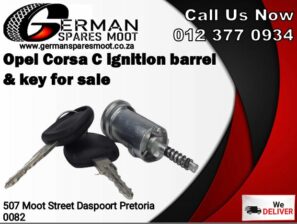Opel Corsa C mew ignition barrel & key and spares for sale