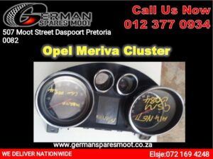 Opel Meriva used cluster and spare parts for sale