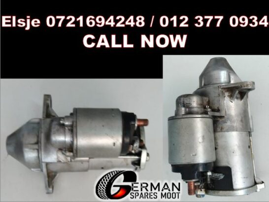 Chev Aveo used starter parts and spares for sale