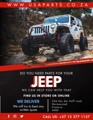Various used Jeep spares