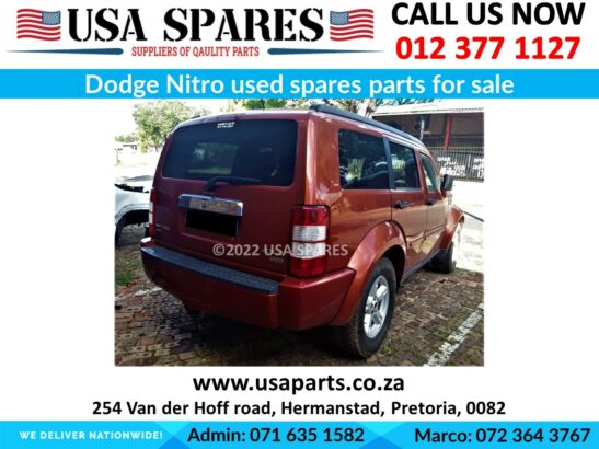 Dodge Nitro new & used spares parts for sale