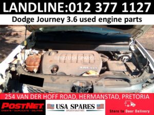 Dodge Journey 3.6 SXT petrol used engine spares parts for sale