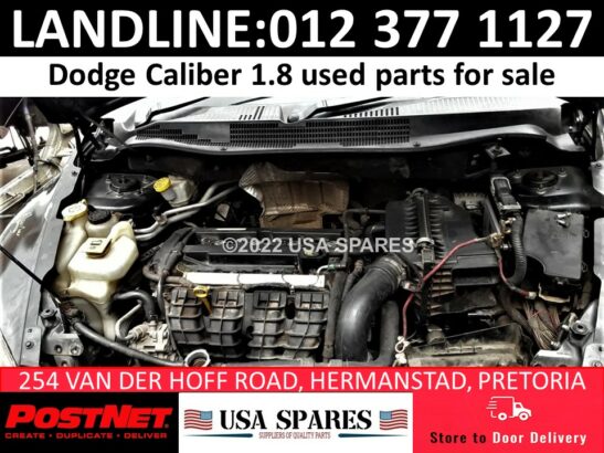Dodge Caliber 1.8 SXT petrol used engine spares parts for sale