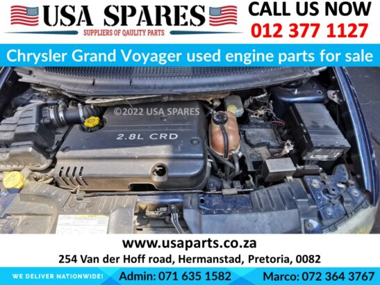 Chrysler Grand Voyager 2.8 new & used engine spares parts for sale