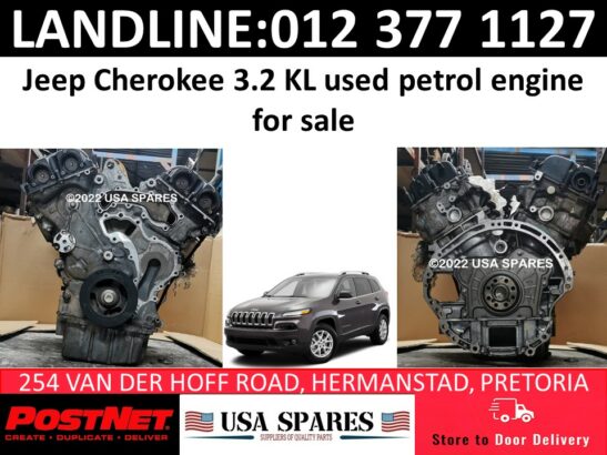 Jeep Cherokee 3.2 KL V6 2014-2022 used engine for sale