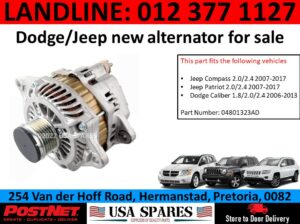 New alternator for sale