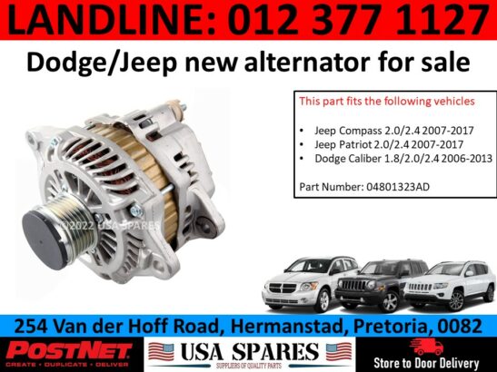 New alternator for sale