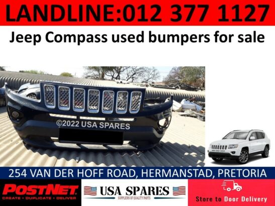 Jeep Compass 2011 used front bumper for sale