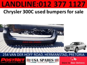 Chrysler 300C used rear bumper for sale