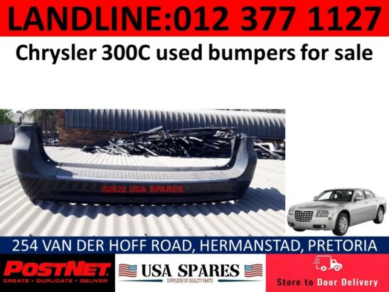 Chrysler 300C used rear bumper for sale