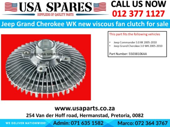 Jeep Grand Cherokee WK/WH new viscous fan clutch for sale