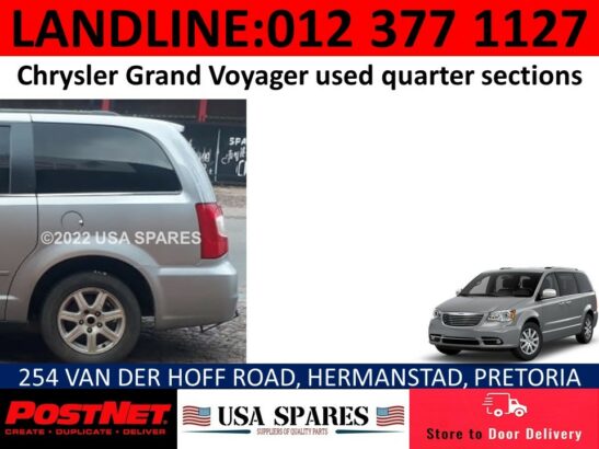 Chrysler Grand Voyager MK3 used quarter section parts for sale
