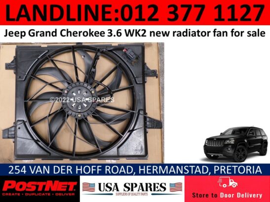 Jeep Grand Cherokee 3.6 WK2 new radiator fan for sale