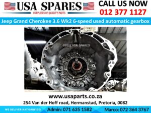 Jeep Grand Cherokee 3.6 WK2 used 6 speed automatic gearbox for sale